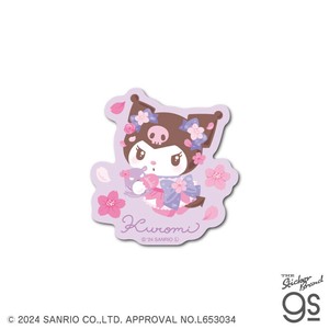 サンリオキャラクターズ キラキラ桜 ミニステッカー クロミ sanrio インバウンド 日本 JAPAN グッズ SAN136