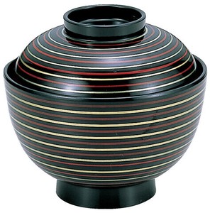 3．8寸京型椀 朱金千引 TA