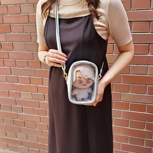 見せぬいポーチM+　ぬいポーチ　痛バ　推し活　オタ活　保護ケース　ぬいぐるみ　推しぬい