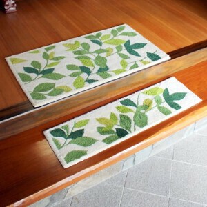 Door Mat Green Made in Japan