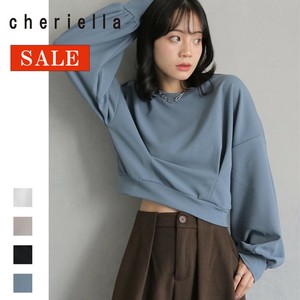 T 恤/上衣 cheriella 腰部 折扣/打折 乔其纱 短款