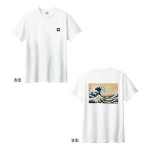 T 恤/上衣 神奈川冲浪里 葛饰北斋 S尺寸