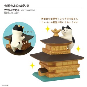 concombre 金閣寺よじのぼり猫