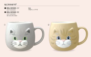 デコレ ねこのかおマグ