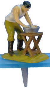 Pot/Planter Figure Made in Japan