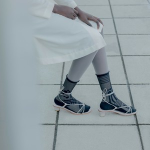 Ankle Socks figure Ladies fashion Socks Made in Japan