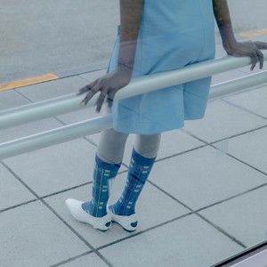 Ankle Socks Ladies fashion Check Socks Made in Japan