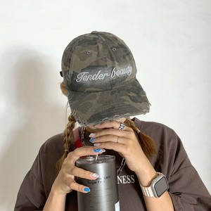 即納【2024新作】プックリ刺繍ロゴキャップ　CAP　帽子　無地　迷彩　ベースボールキャップ　ユニセックス
