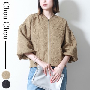 お袖ポワンフクレジャケット　「2024新作」2024AW  chouchou東京