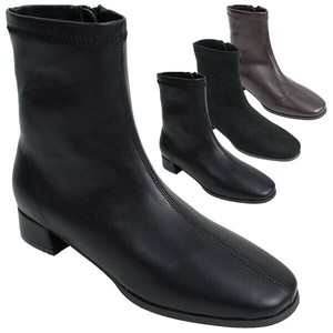 Ankle Boots Square-toe Low-heel [2024 A/W NEW]