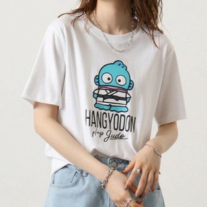 Hangyodon T-shirt T-Shirt Sanrio Characters Printed Short Sleeve