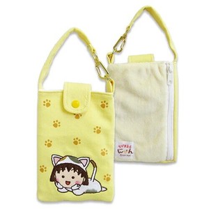 欠品中【内藤デザイン研究所】ちびまる子ちゃん ちびまる子にゃん マルチポーチ
