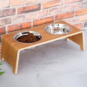 テーブルラック 木質 犬猫 ペット用品 BQ5090