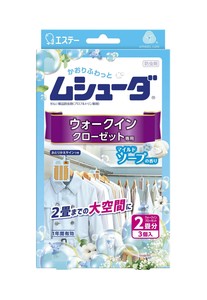 ムシューダ かおり1年 ウォークインクローゼット 3個入 ソープの香り 121126