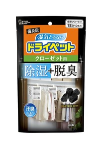 ドライペット 備長炭クローゼット用 2枚入 121968