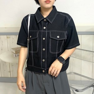 Jacket Short Jacket Multi-colored Stitch [2024 NEW]