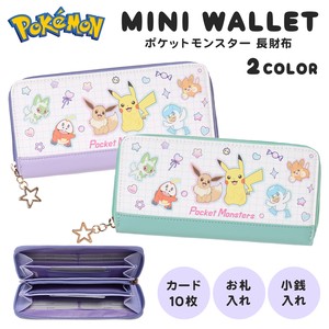 ポケットモンスターラウンドファスナー束入(Candy) / キャラクター 合皮 長財布  2024新作