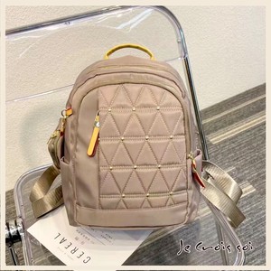 11109 セブンポケット使いやすいコンパクトリュック バッグ汚れにくい撥水リュック