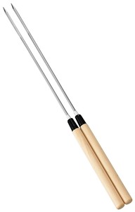 木柄 天ぷら揚箸 大 42cm TS-107 0240110