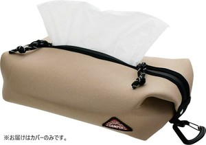CAMPER ボックスティッシュポーチ BEIGE A474BE