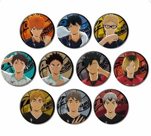 ハイキュー！！　ラメキラカンバッジコレクション　BOX（10種コンプリート）