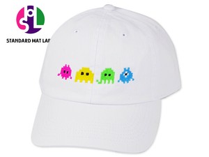 SHL PIXEL ALIEN MULTI CAP WHITE -（NewhattanBODY）21869