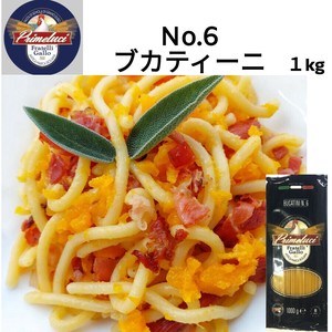 No.6 ブカティーニ 1kg  GALLO（PRIMELUCI）【パスタ】