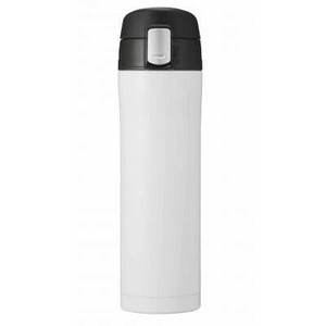 ワンプッシュ真空ステンレスボトル450ml（ホワイト） 2708551