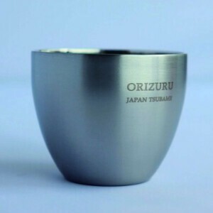 【日本製】ORZ-005 ORIZURU 18-8ステンレス二重構造ぐいのみ