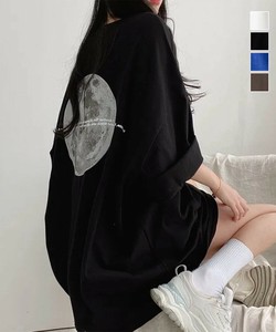 国内即納 バックプリントTシャツ ゆったりビッグt