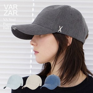 VARZAR VA Stud Pigment Ball Cap バザール 韓国 帽子 キャップ 深め