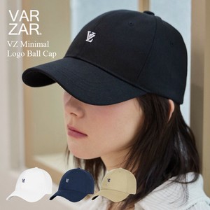 VARZAR VZ Minimal Logo Ball Cap バザール 韓国 帽子 キャップ 深め