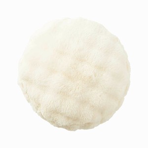 【2024秋冬新作予約】【あったかアイテム】スムージュア　ラウンドクッション　IVORY　24422-12