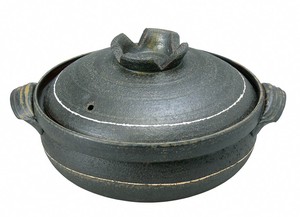 Banko ware Pot IH Compatible Plate 8-go Made in Japan