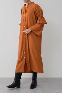 洋装/连衣裙 褶边/褶皱袖子 衬衫洋装/连衣裙