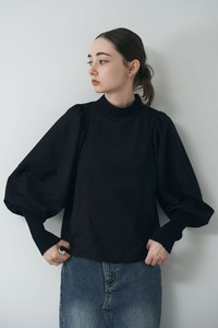 Button Shirt/Blouse Puff Sleeve