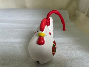 R68-16　縁起鈴　とり　Lucky bell, bird of prey