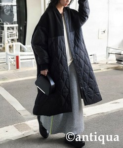 [antiqua] Coat Ladies fashion Long Coat