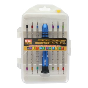 TRAD 伸縮式 精密ドライバーセット TNS-6W 820379