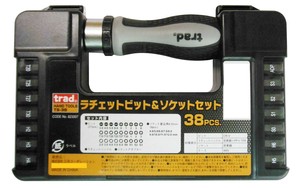 TRADラチェットビット&ソケットセット　TS-38　823307