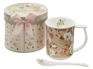ギフトBOX 入りスプーン付マグカップ/37777　食器/キッチン/プレゼント/贈り物