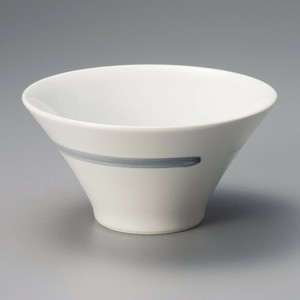 白刷毛渦段無めん鉢　日本製 美濃焼 和食器