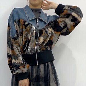 Blouson Jacket Denim Blouson
