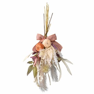 秋の演出・装飾品　パンプキンパンパススワッグ