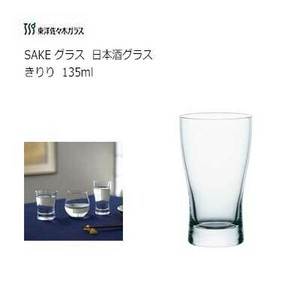 日本酒グラス SAKE グラス きりり 日本製 食洗器対応 クリア 135ml B-00318  東洋佐々木ガラス