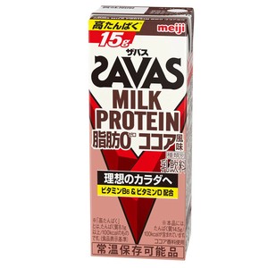 ザバス(SAVAS) ミルクプロテイン ココア風味 200ml×24本
