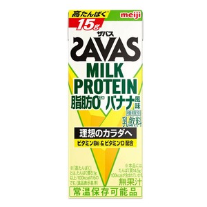ザバス(SAVAS) ミルクプロテイン バナナ風味 200ml×24本