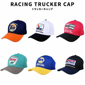 RACING TRUCKER CAP レーシング トラッカー キャップ USA MOTOR系 帽子 男性 女性 カジュアル ファッション