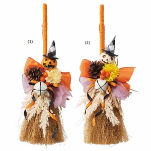 ハロウィン演出・装飾品　ホウキハンギング