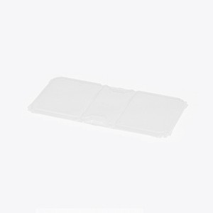 アクタ 弁当容器 ワン折重(フタ) 内蓋 73×38U 透明 50枚